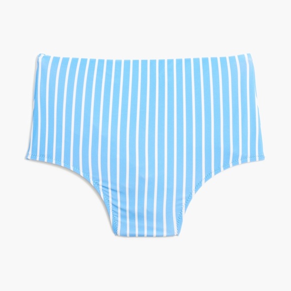 J. Crew Factory Other - J.Crew Striped High Waisted Bikini Bottom Size Medium